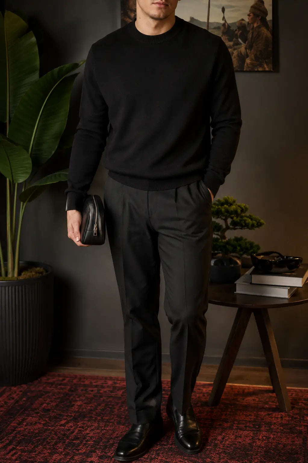The Noir Merino Knit