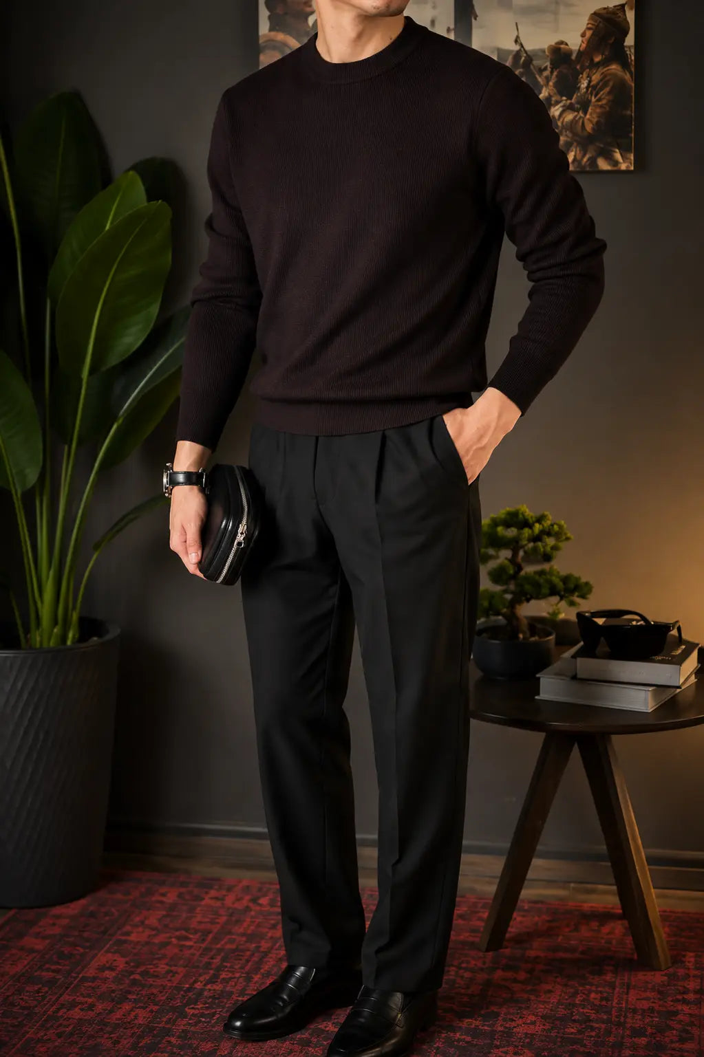 The Noir Merino Knit