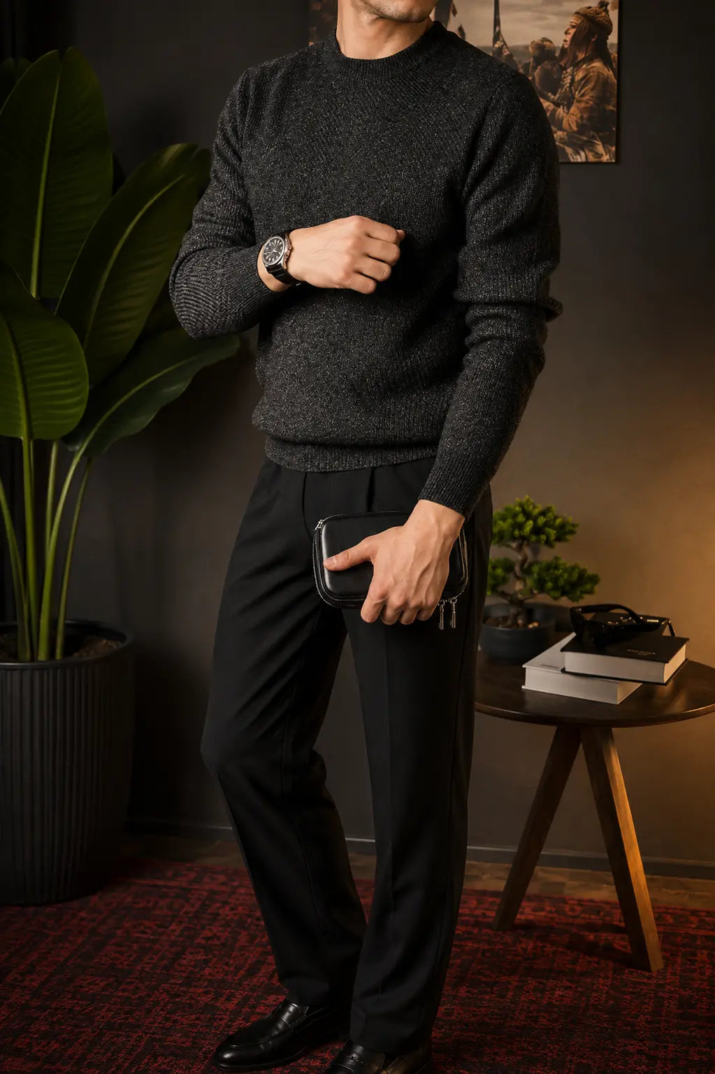The Noir Merino Knit