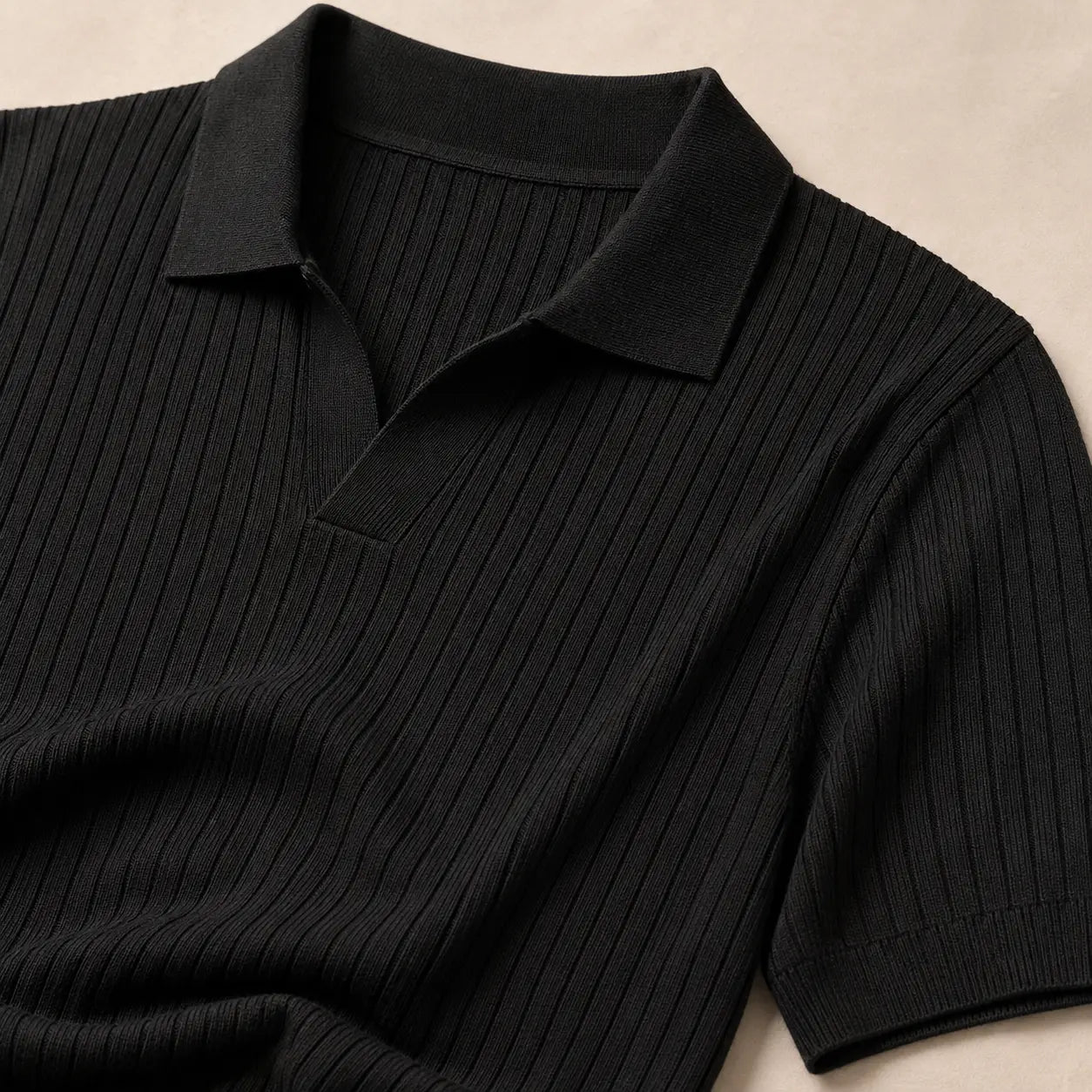 Lorenzo Ribbed Polo